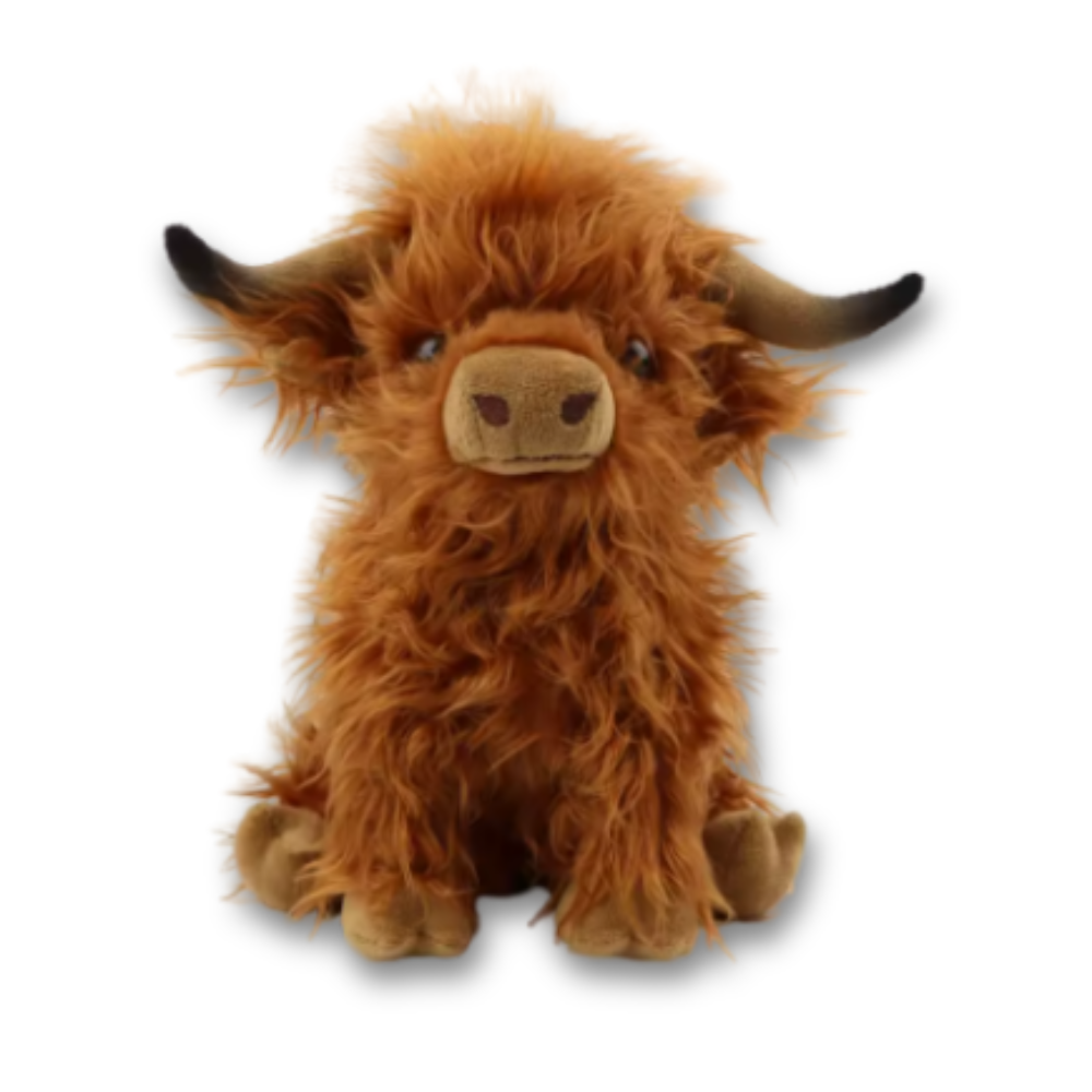 Peluche vache des Highlands